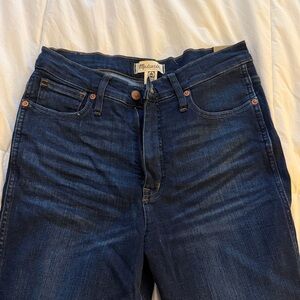 NWT Madewell Dark Blue Skinny Jeans size 30